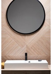 Baterie de lavoar + ventil KFA Armatura 5032-815-81 MOZA 15,2 cm negru mat