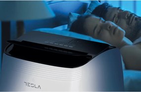 La mâna a doua: Aer condiționat mobil Tesla TTMYW-12CHW, 1780W, 3 trepte, Funcție de încălzire, WiFi, LED, Umidificare, Telecomandă, Alb