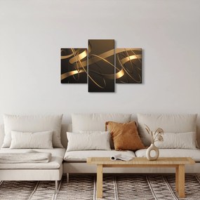 Tablou - Panglici de bronz (90x60 cm)
