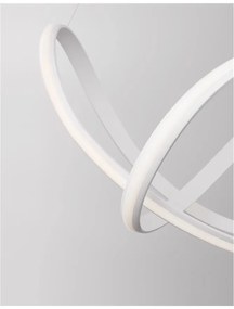 Lustra LED suspendata design modern APUS alba NVL-9348052