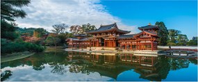 Tablou - Templul Byodo-in, Japonia (120x50 cm)