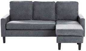 Canapea 3 locuri Arran (gri închis) (cu taburete) . 1008540
