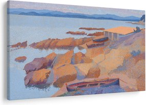 Tablou - Henri Edmond Cross, Calanque des Antibois, reproducere (90x60 cm)