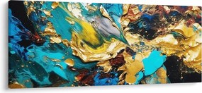 Tablou - Pictură în ulei texturată (120x50 cm)