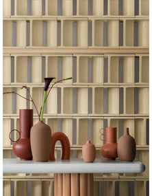 Vază teracotă din ceramică (înălțime 12 cm) Kagetsu – Blomus