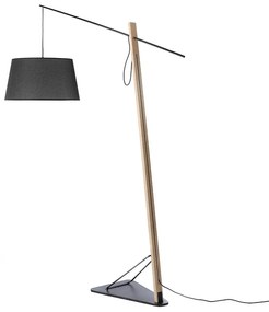 Lampadar, Lampa de podea eleganta design modern Oak wood