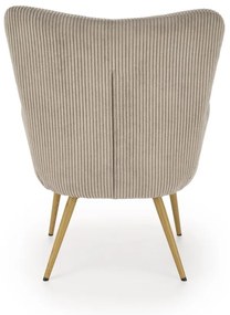 Fotoliu Amaro velvet gri H97 cm