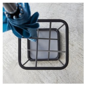Suport pentru umbrele YAMAZAKI 9 Square, negru