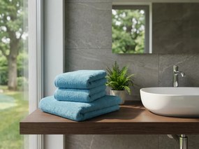 Prosop NORIELLE 50x90 cm albastru deschis, 100% bumbac