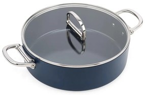 Cratiță cu capac/cu suprafață ceramică adecvată pentru plita cu inducție Space – Joseph Joseph