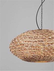 Lustra boho style design natural Bola