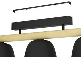 Lustră aplicată Eglo 43738 SHERBURN 3xE27/40W/230V