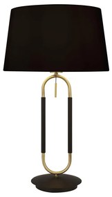 Veioza, Lampa de masa decorativa design elegant Jazz negru