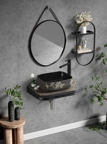 Lavoar Ceramic Premium 408B – 65.5×37×8 cm, Design Modern & Finisaj Lucios