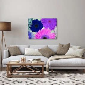 Tablou cu flori colorate (70x50 cm)