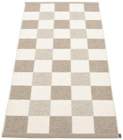 Covor tip traversă pentru interior și exterior bej/crem 70x160 cm Pix Dark Linen – Pappelina