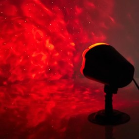 Proiector LED laser 6W/230V IP65 Nedis CLPR3 + telecomandă