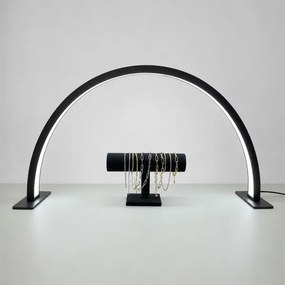 Brilagi - Lampă LED dimabilă în arc RADIO LED/30W/24/230V 3000-6500K neagră