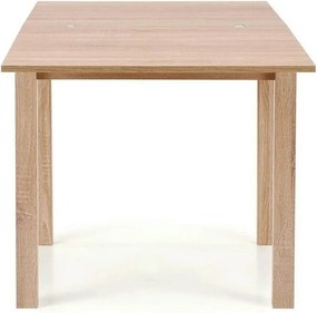 Masa extensibila GRACJAN, stejar sonoma, PAL laminat, 80/160x80x76 cm