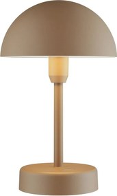 Veioza LED portabila de exterior IP44 Ellen To-Go Battery maro deschis