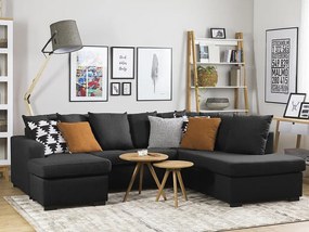 Colțar Scandinavian Choice C135Gri, 254x194x83cm, Picioare: Lemn