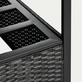 Outsunny Mobilier de Terasa Impletit, Set de Canapele de exterior din Ratan PE cu Pergola copertina plianta, bej | AOSOM RO