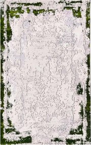 Covor Modern Living , Dormitor Dreptunghiular Antic 7557AL Verde (Alege dimensiunea: 100 x 200)