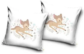 Disney Bambi husă de pernă velur 40x40 cm