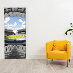 Fototapet pentru ușă - Stadionul de fotbal (95x205cm)