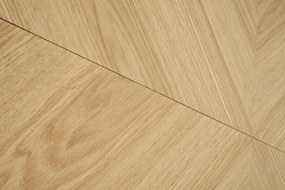 Masa extensibila Edmondo stejar natur/negru L160-240 cm