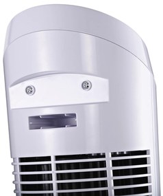 HOMCOM Ventilator Turn Oscilant cu 3 viteze, Ventilator Piedestal din Plastic ABS, 27x27x75 cm, Negru | Aosom Romania