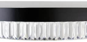 Lustră LED dimabilă pe cablu LED/80W/230V 3000-6500K negru + telecomandă