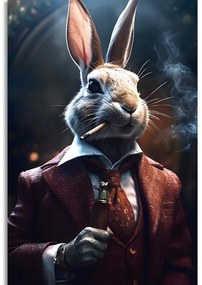 Tablou animal gangster iepure