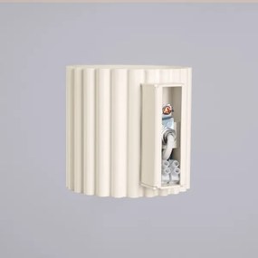 Sollux SL.1791 - Aplică de perete AURA, 1 x G9, 10 W, 230 V, crem