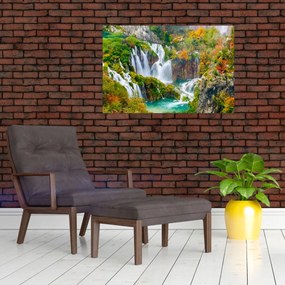 Tablou - Parcul Național Lacurile Plitvice (90x60 cm)