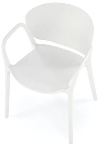 Scaun de bucaterie Layne, alb