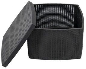 I.P.A.E-Progarden Set de grădină TREE, 3 piese, antracit