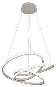 Lustră LED dimabilă suspendată pe cablu LED/90W/230V 3000-6500K Ø47 cm + telecomandă