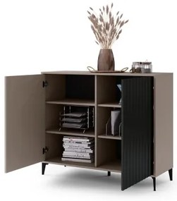 Dulap RONJA taupe/negru