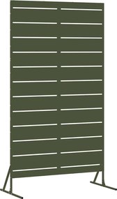 vidaXL Ecran de intimitate Oliv 100 x 50 x 180 cm Oțel