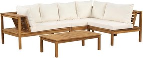 Set mobilier de grădină din lemn de salcâm Avenberg ALTORA