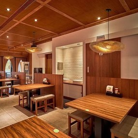 Lustră pe cablu Immax 08270L HILO 1xE27/40W/230V d. 80 cm bambus