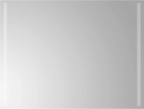 vidaXL Oglindă de baie cu LED, 80x60 cm