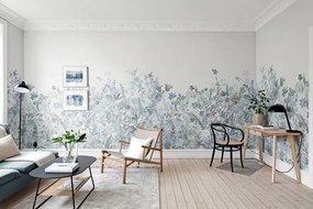 Fototapet, May Meadow, Soft Blue, Rebel Walls
