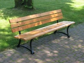 Bancă de grădină din lemn FSC