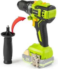 Fieldmann - Bormașină cu percuție pe acumulator 20V