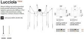 Lustra LED design minimalist Lucciola sp16 cupru