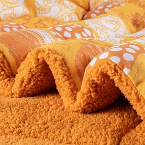 decoDoma Set matlasat cu blăniţă Dual Feel MALVINA 3 buc