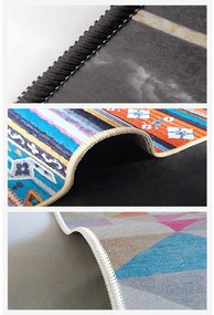 Covor, Woopamuk212, 180x280 cm, Bumbac;Poliester, Albastru