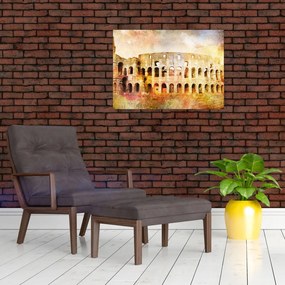 Tablou - Pictură digitală, Colosseum, Roma, Italia (70x50 cm)